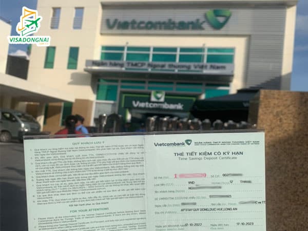 Dịch vụ chứng minh tài chính du học Vietcombank