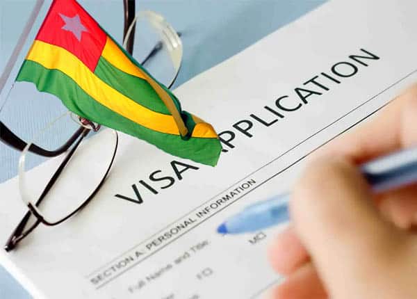 Các bước thủ tục xin Visa Togo