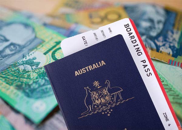 Lệ phí làm visa du lịch Úc