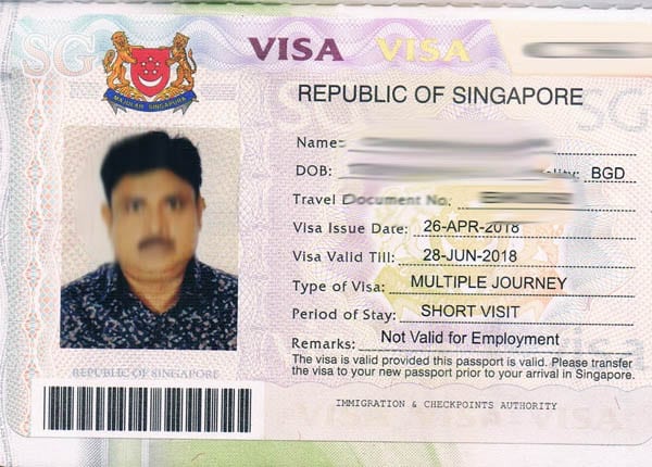 Dịch vụ làm Visa Singapore nhanh gọn uy tín