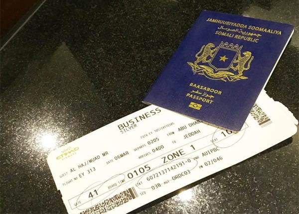 Hồ sơ xin Visa somalia