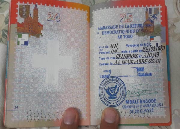 Hồ sơ Visa Togo cần chuẩn bị