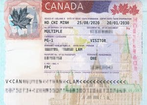 Điều kiện xin visa Canada 10 năm