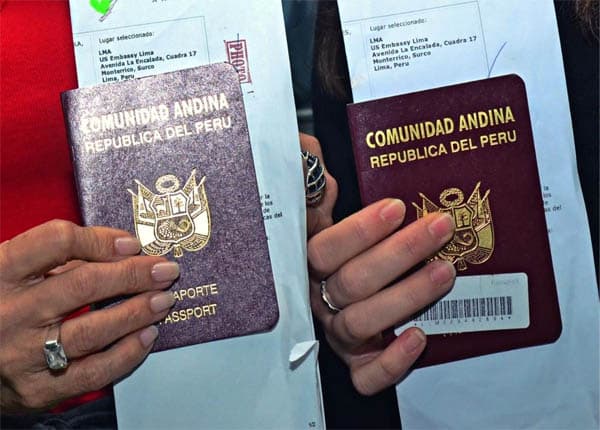 Hồ sơ giấy tờ xin Visa Peru