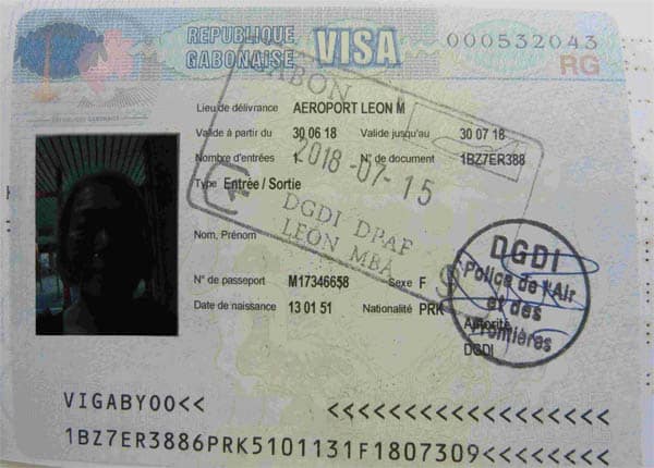 Hướng dẫn thủ tục xin visa Gabon
