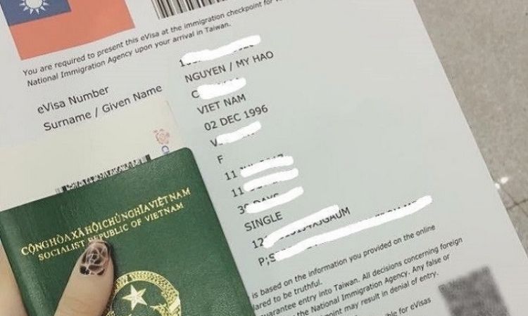 Hồ sơ cấp đổi hộ chiếu cho người Việt tại Đài Loan