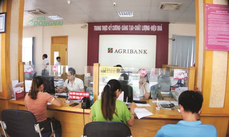 Chứng minh tài chính tại Agribank