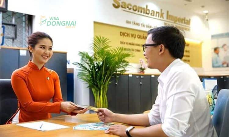 Chứng minh tài chính tại Sacombank